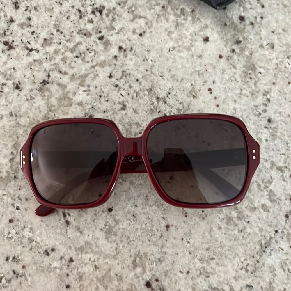 Authentic Celine sunglasses in cherry frame (CL400741)